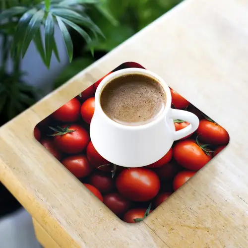 Groente - Rood - Tomaten onderzetter kurk middel -sfeer5