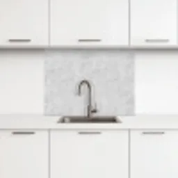 Wit - Muur - Verkleuring keuken achterwand 2 middel 865 -3d