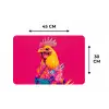 Haan - Kleurrijk - Kimono - Roze Placemat vinyl groot -specs