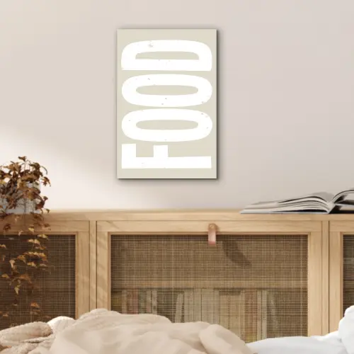 Food - Eten - Decoratie - Japandi aluminium wit klein -sfeer3