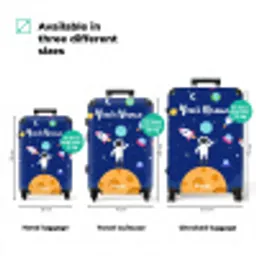 Raketspeurder NBS - Handbagage koffer - Kinderen Unisex middel zzzzzzVergelijking_3EN