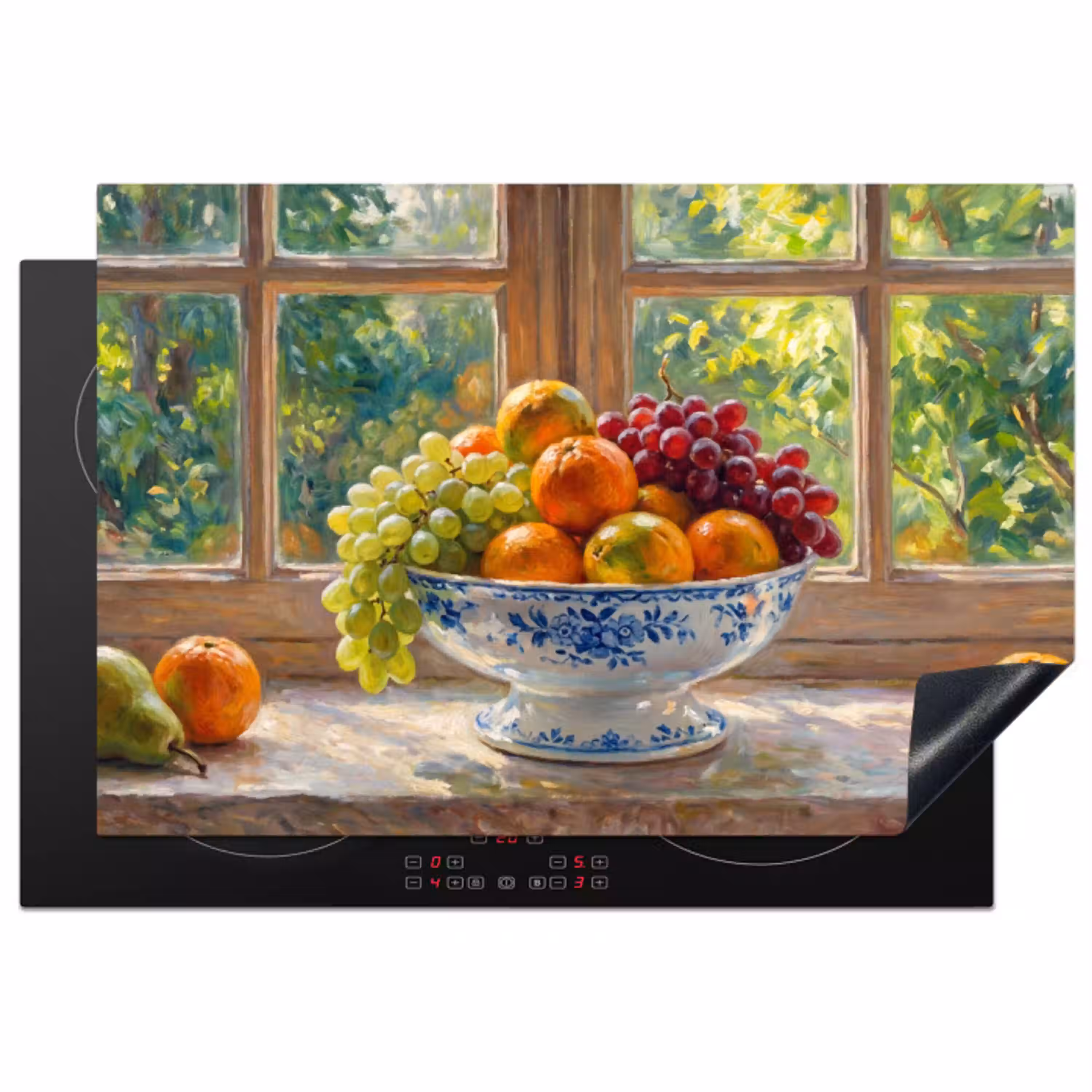 Fruit - Vensterbank - Natuur Inductie beschermer vinyl 3mm klein -3d