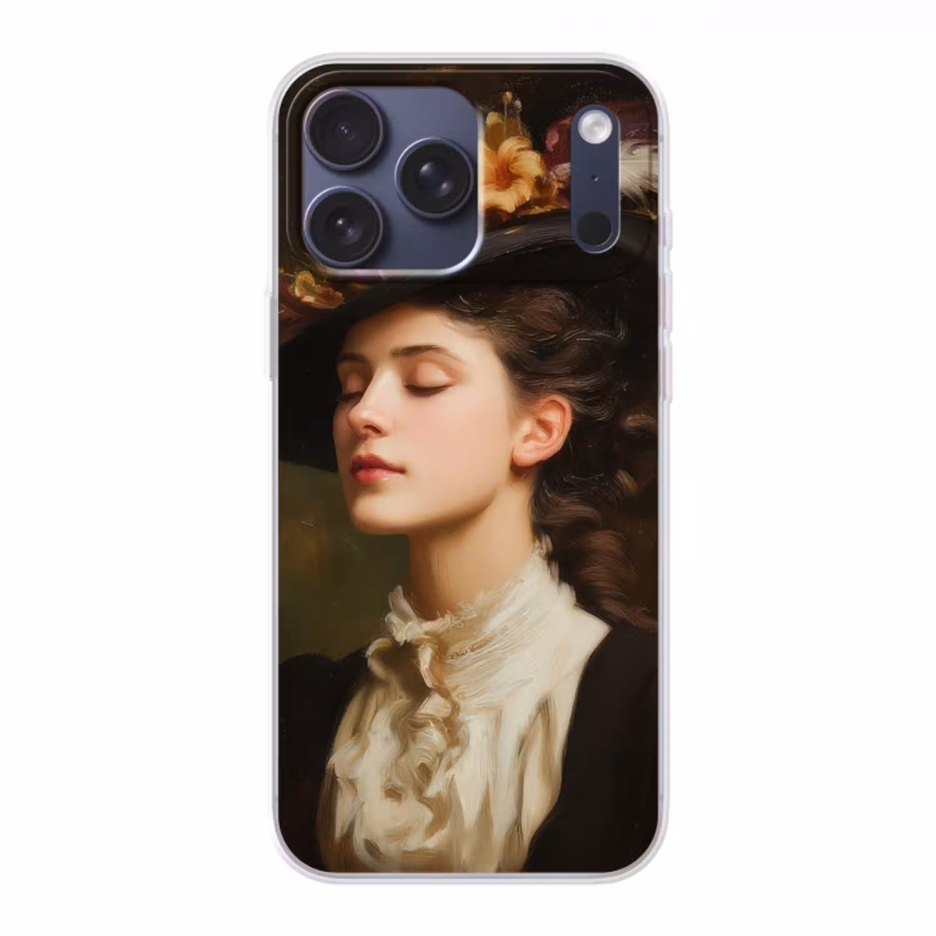 Vrouw - Victoriaans - Portret Telefoonhoesje iPhone 17 Pro Max klein -3d