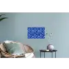 Bubbels - Patroon - Blauw Muursticker klein -plant