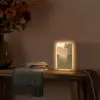 Hek - Natuur - Mist - Veld Light Box met kabel (Tafellamp) klein -sfeer4