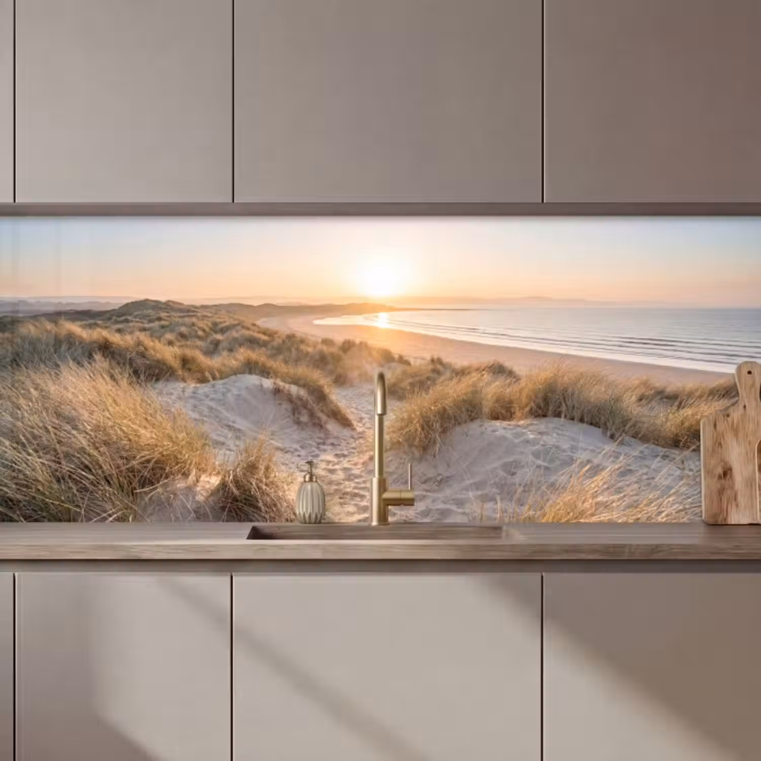 Küchenrückwand - Dünen - Strand - Meer