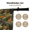 Bloemenveld - Kleuren - Verf Wandkleed katoen klein 269 -sfeer2