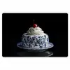 Taart - Slagroom - Kers - Bord - Delfts blauw Placemat vinyl groot -zzsfeer1_Kitchenyeah-website