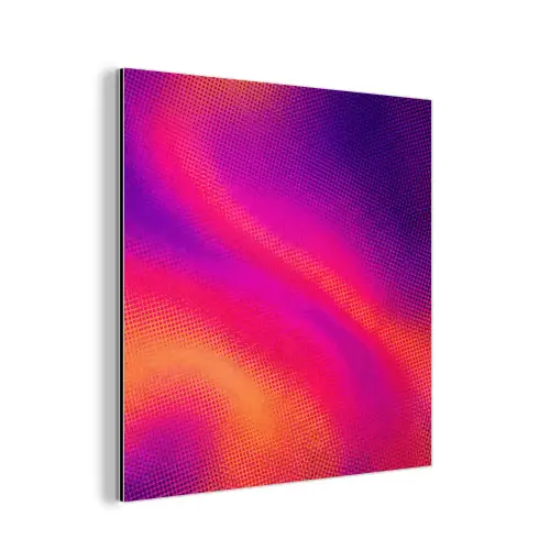 Abstract - Patroon - Kleurverloop aluminium wit klein -3d