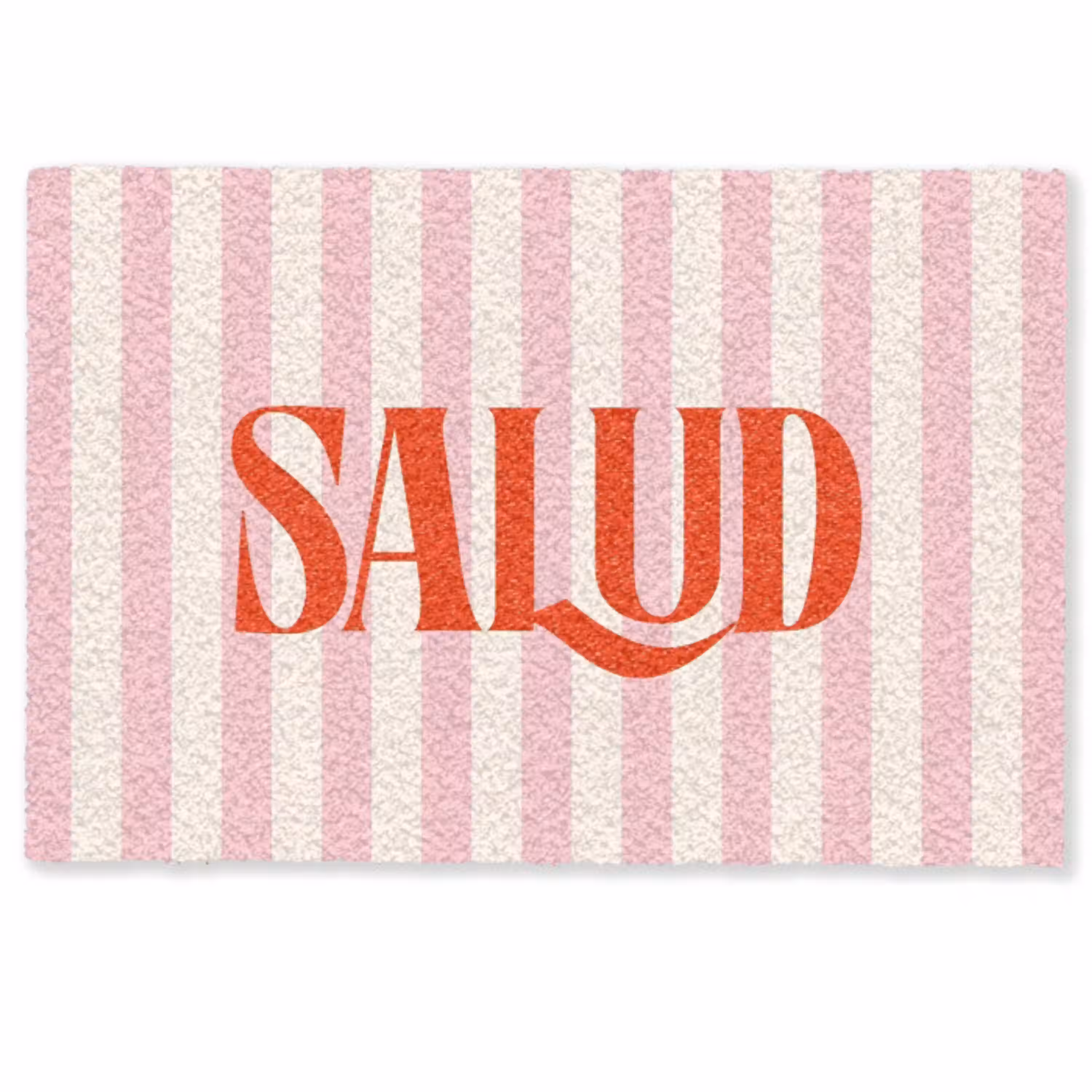 Zachtroze - Rood - Strepen - Salud Deurmat klein -zkaufland3d