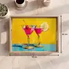 Glazen - Cocktail - Citroen - Kers Dienblad Rechthoek middel -USP_Formaat