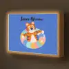 Tijger - Zwemband - Water Light Box met batterij (Wandlamp kind) middel -z3d_website