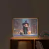 Tovenares - Magie - Toverstaf - Sterren Light Box met batterij (Wandlamp kind) middel -sfeer1_kind
