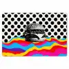 Hamburger - Stippen - Golven - Kleuren Placemat vinyl groot -zzsfeer1_Kitchenyeah-website