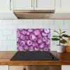 Paars - Uien - Close up keuken achterwand spatscherm klein -sfeer2