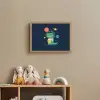 Dino - Ruimtepak - Planeten Light Box met batterij (Wandlamp kind) middel -sfeer2_kind