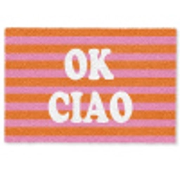 Ciao - Quote - Strepen Deurmat klein -zkaufland3d
