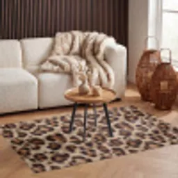 Luipaard - Vacht - Bruin Vloerkleed Rechthoek klein 1091 -atmosphere_sfeer2_global