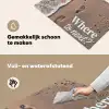 Where to next - Strand - Voetstappen Inductie beschemer met haakjes klein -ky-schoon-nl