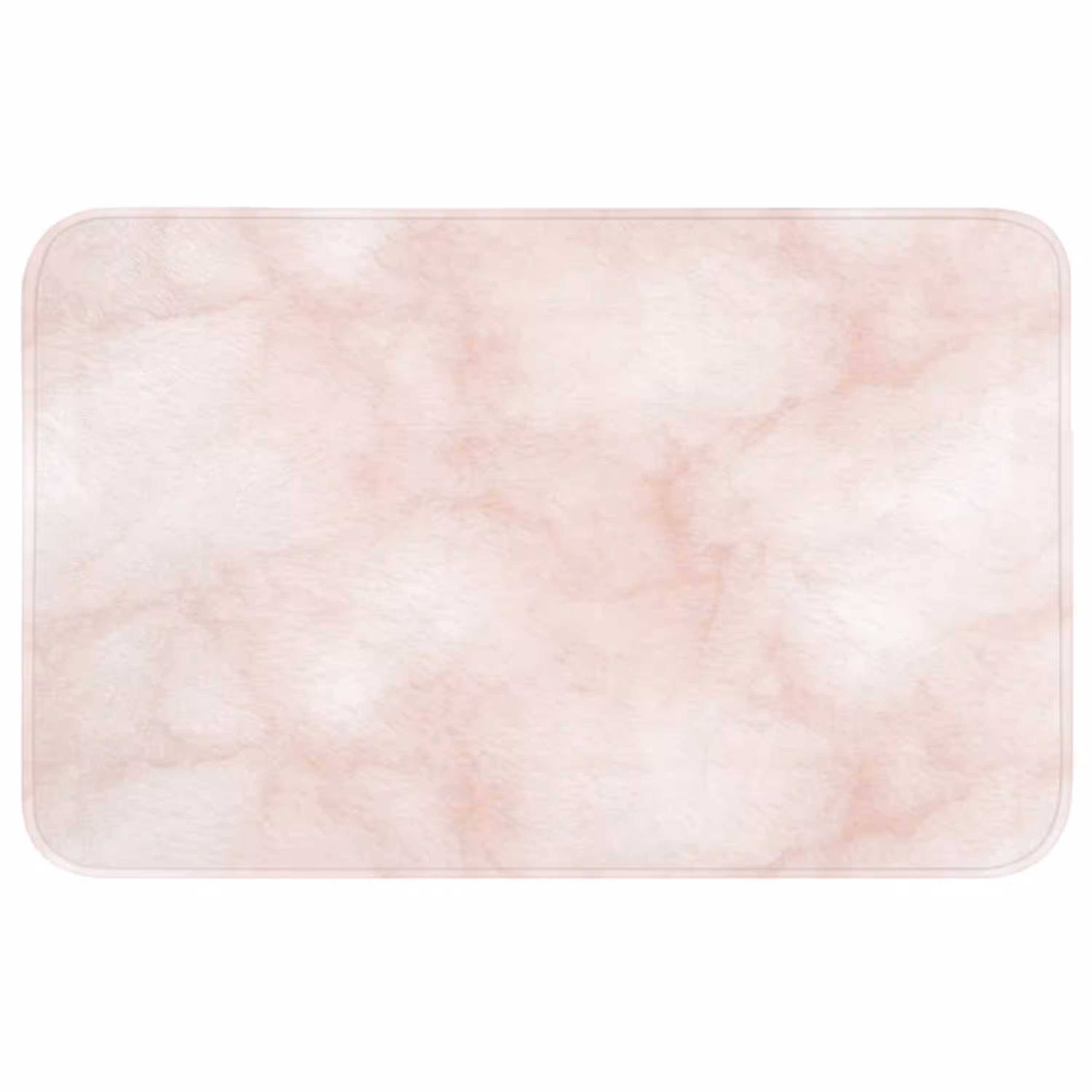 Roze - Marmer - Crème WCmat middel 1009 -3d