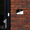 Zwart wit - Huisdier - Mopshond Naambord Rechthoek middel -sfeer1-rechthoek-S