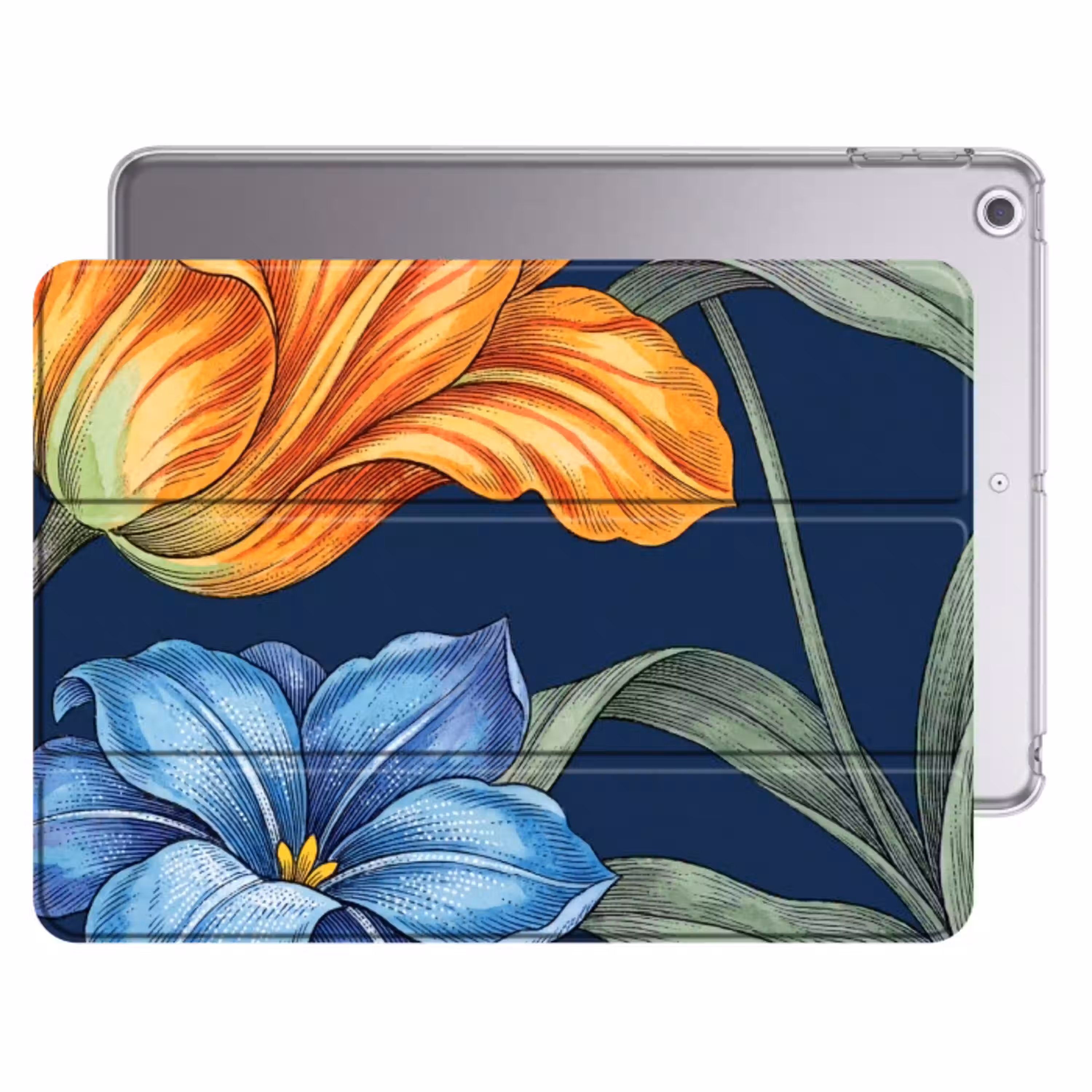 Bloemen - Botanisch - Patroon Apple iPad 2017 middel -threedimensional_3d_global