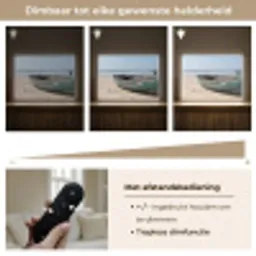Boot - Zandstrand - Zee Light Box met batterij (Wandlamp) middel -USP_dimbaarNL