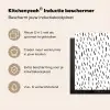 Zebra Strepen van Minimalisme Inductie beschermer vinyl 3mm middel -zzzzzzusp-haakje_NL