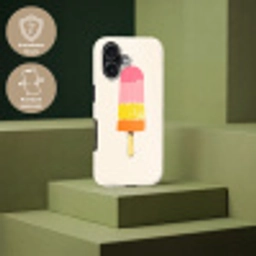 Waterijsje - Retro - Stokje - Roze Toughcase MagSafe Apple iPhone 17 klein -USP_PrintM_DE