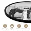 Vrouw - Paard - Artistiek Fotolijst rond zonder passe partout klein -closeup_FR