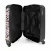 Dalmatiërpatroon op zachtroze NBS - Handbagage koffer - Kinderen Unisex middel -binnenkant