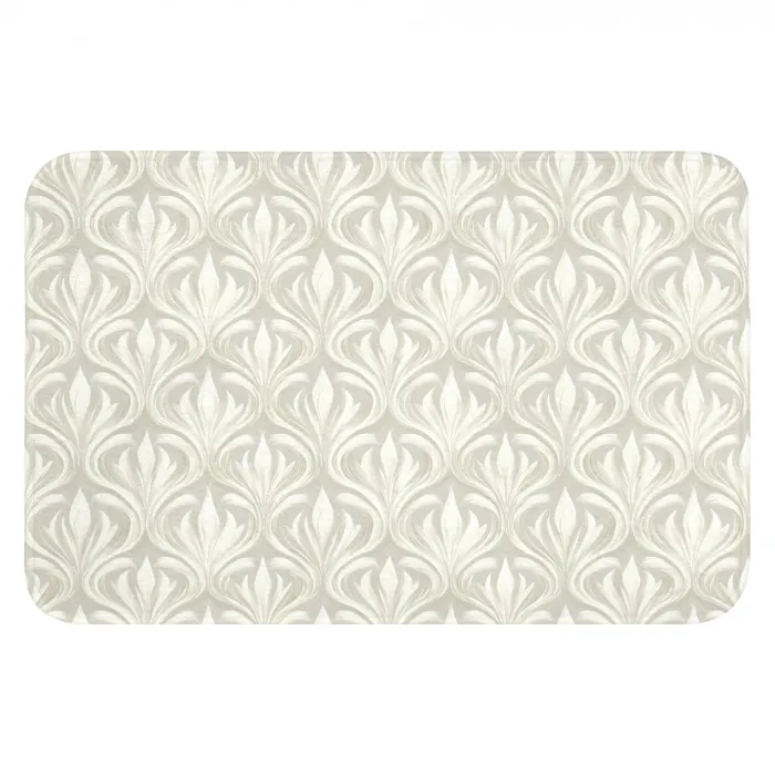 Barok - Patroon - Beige WCmat klein 1009 -3d