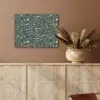 Terrazzo -  Patroon - Kleurrijk - Groen PET vilt klein 837 -sfeer4