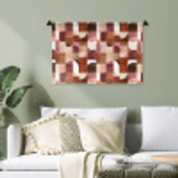 Geometrie - Modern - Retro Wandkleed katoen klein 269 -sfeer7