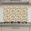 Geometrisch - Retro - Bruin keuken achterwand spatscherm klein 900 -3d_website
