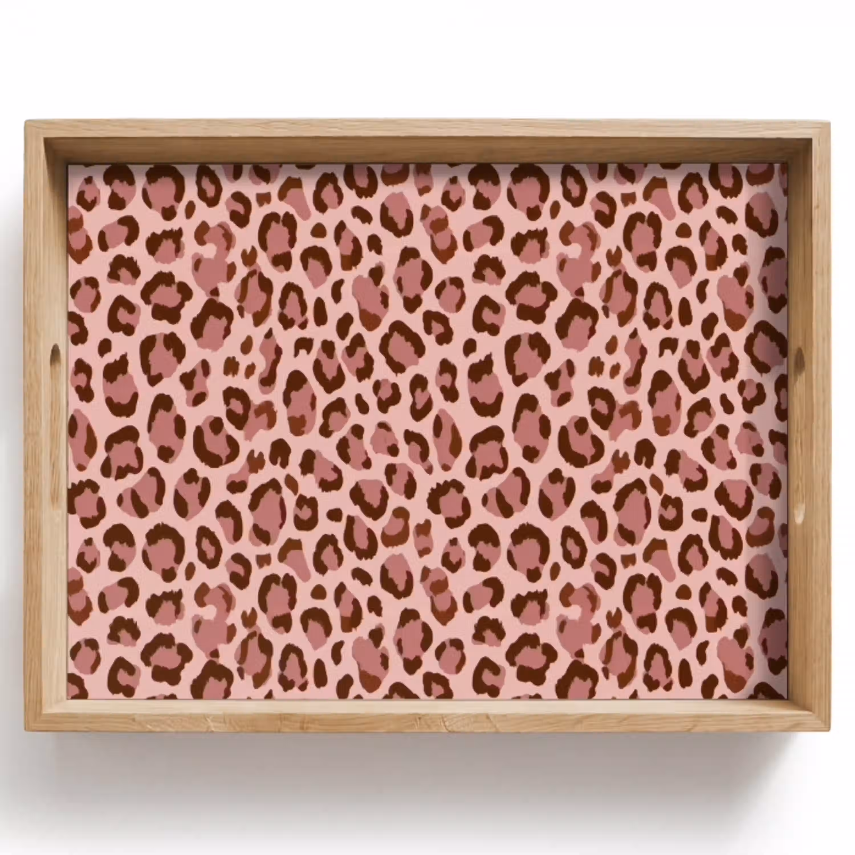 Luipaard - Patroon - Roze Dienblad Rechthoek middel 911 -z3d_shopping
