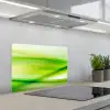 Golven - Abstract - Groen keuken achterwand spatscherm klein -3d_schuin