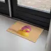Badeend - Handdoek - Kleurrijk Deurmat klein -sfeer2