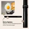 Ontbijt - Koppel - Ei - Brood Inductie beschermer vinyl 3mm middel -zzzzzzz-induclip_DE