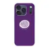 Passievrucht - Zaadjes - Paars - Minimalistisch Telefoonhoesje iPhone 17 Pro klein -3d