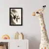 Badkleding - Palmbomen - Schaduw - Tropisch fotolijst zwart zonder passe partout klein -usfeer4_kinderkamer