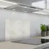 Grijs - Marmer - Aders keuken achterwand spatscherm klein 900 -3d_schuin
