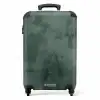 Groene betonlook NBS - Handbagage koffer - Volwassenen Unisex middel -productfoto_recht