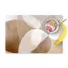 Ovale vormen - Transparant - Zachte overgang Placemat vinyl groot -zzzproduct_Kitchenyeah-website