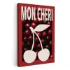 Kersen - Illustratie - Rood KitchenYeah - Keuken - Canvas klein -3d