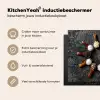 Zoutkristallen Sterrenstelsel Inductie beschermer vinyl 3mm middel -sfeer2