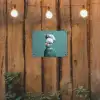 Parkiet - Vogel - Koksmuts - Cute tuinposter los doek klein -sfeer1