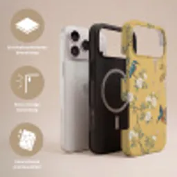 IJsvogels - Bloesem - Geel Toughcase MagSafe Apple iPhone 17 Pro Max klein -USP_Lagen_NL