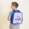 Disco Dirk Kinderrugzak - Blauw middel -sfeer2