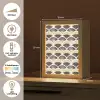 Waaier - Patroon - Zwart - Beige Light Box met kabel (Tafellamp) klein 925 -USP_NL